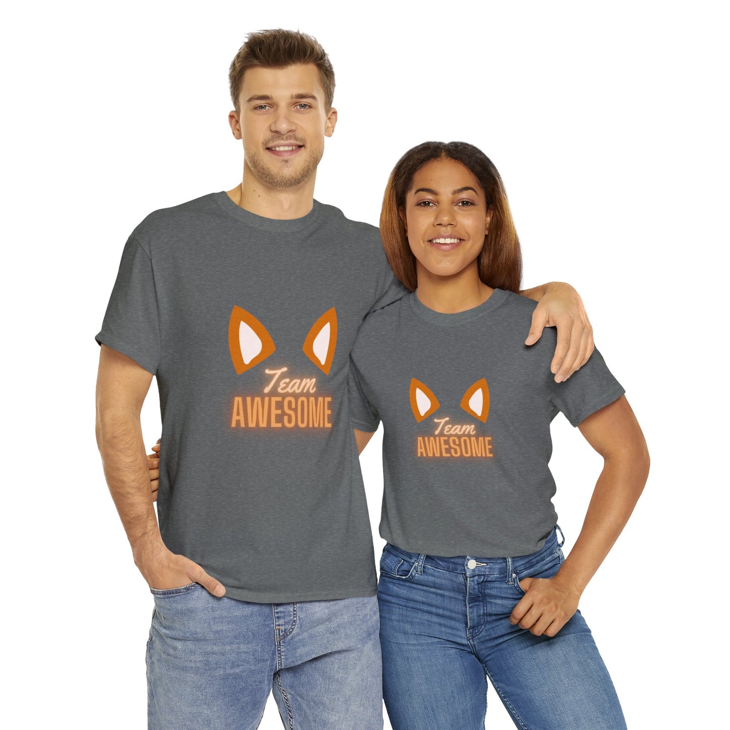 Team Awesome Unisex Heavy Cotton Tee