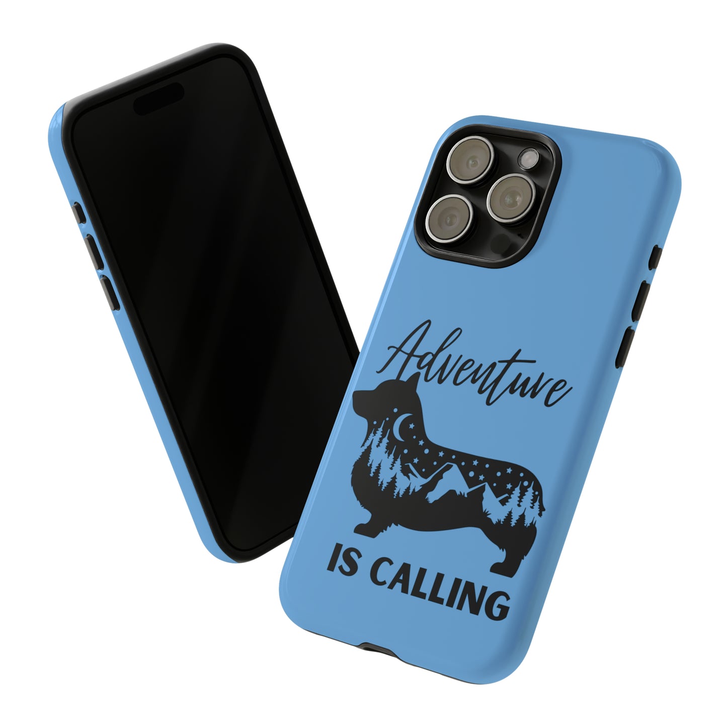 Adventure Calling Phone Case - Light Blue