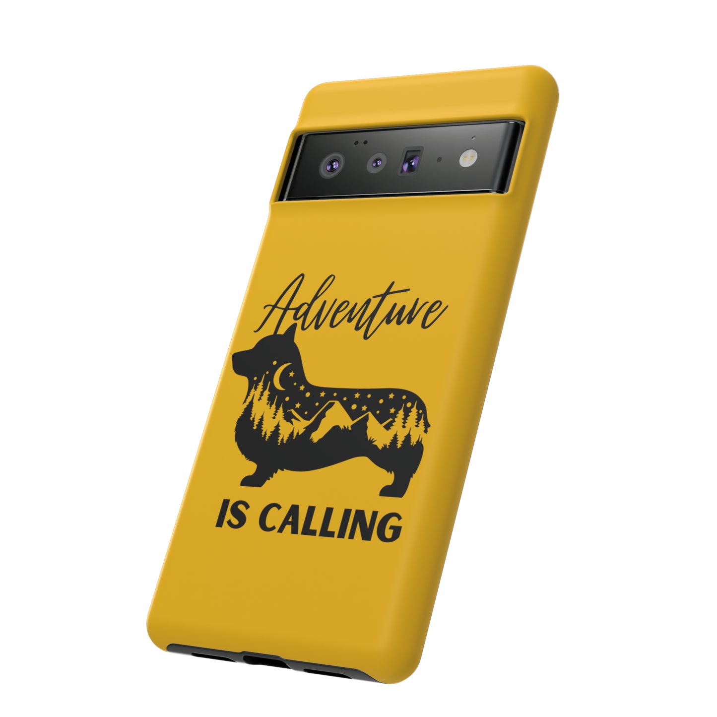 Adventure Calling Phone Case - Yellow