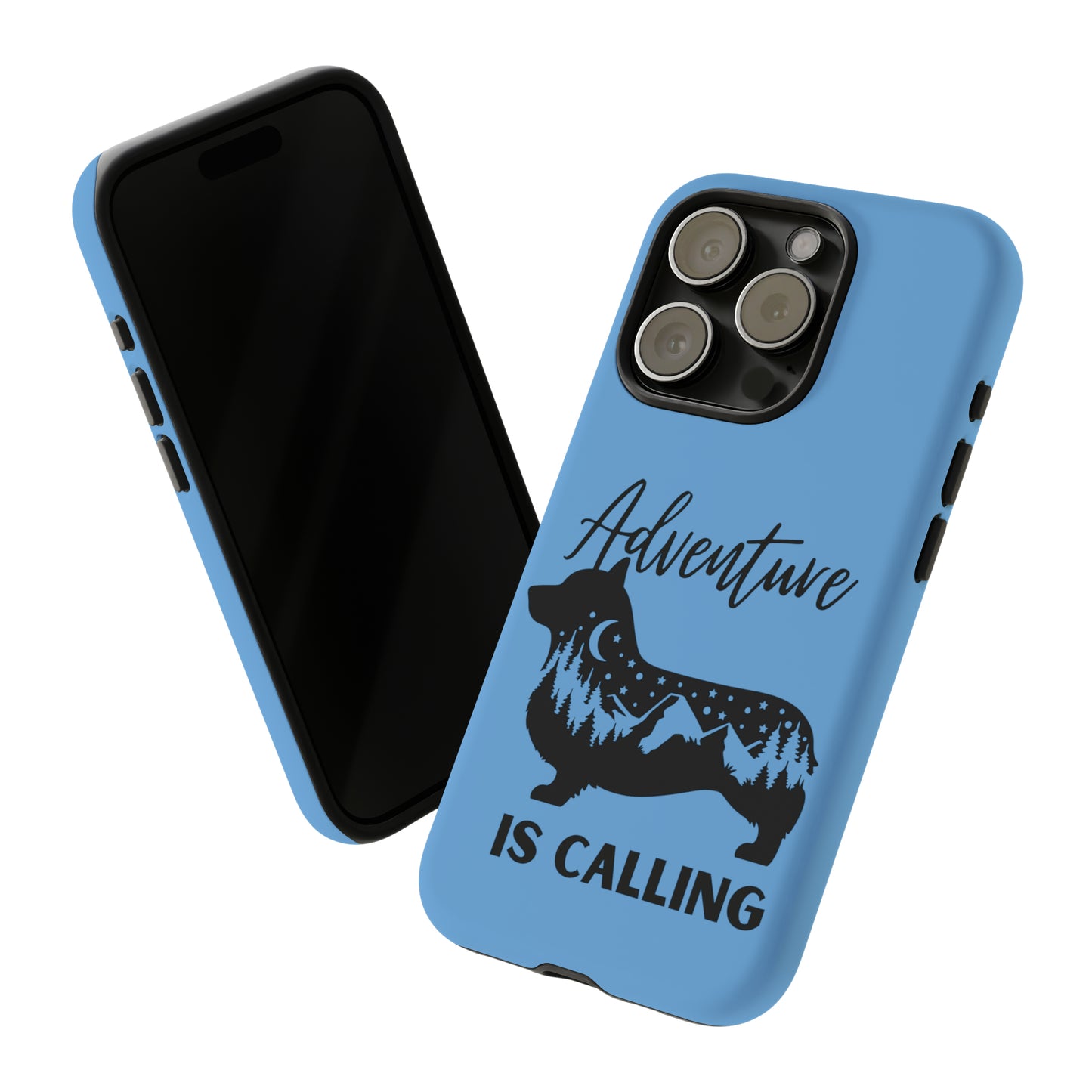 Adventure Calling Phone Case - Light Blue