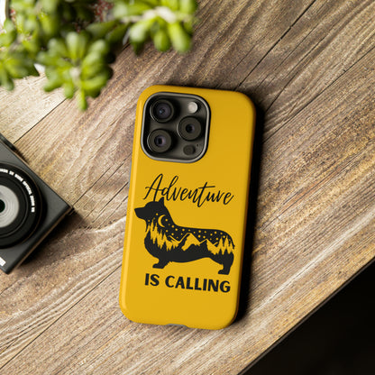 Adventure Calling Phone Case - Yellow