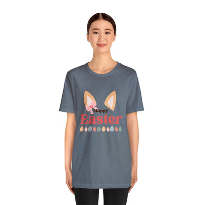 Easter Corgi Unisex Jersey Short Sleeve Tee