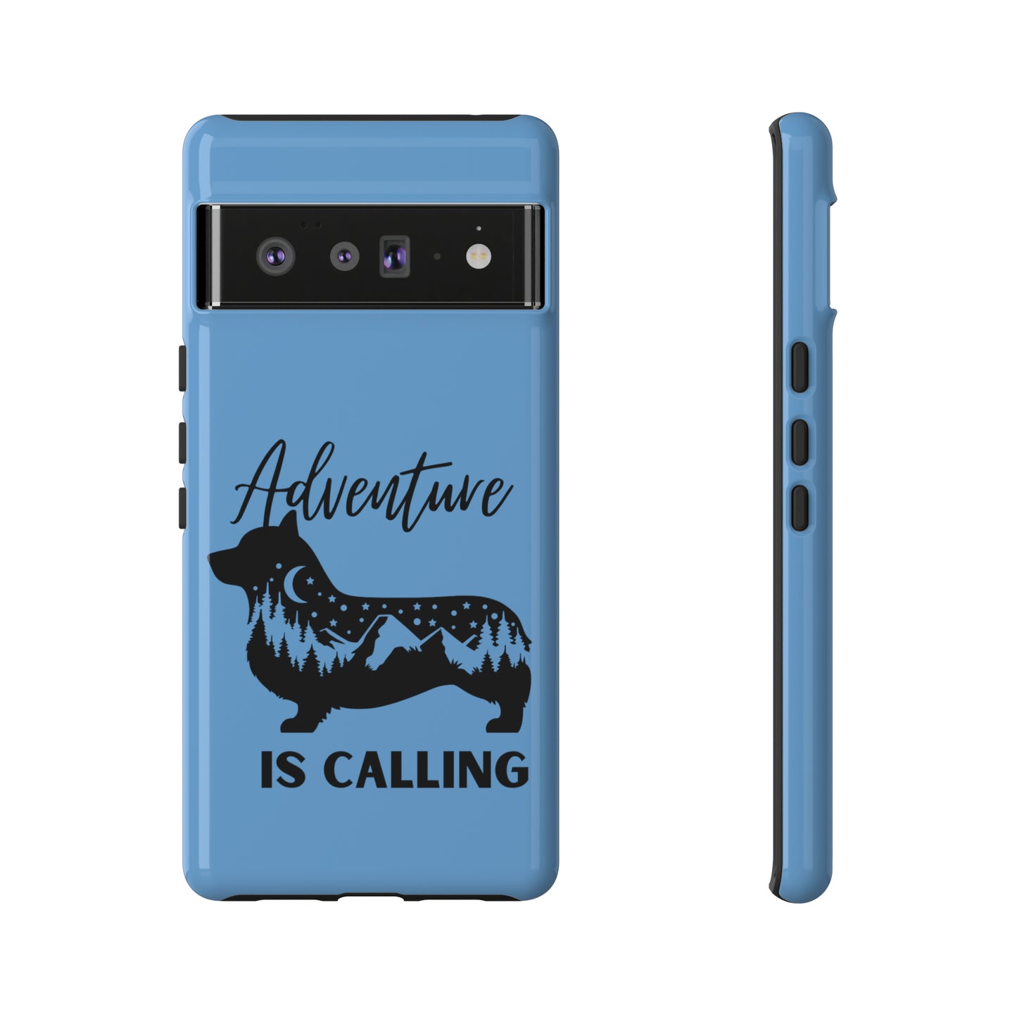 Adventure Calling Phone Case - Light Blue