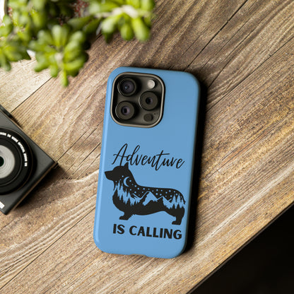 Adventure Calling Phone Case - Light Blue