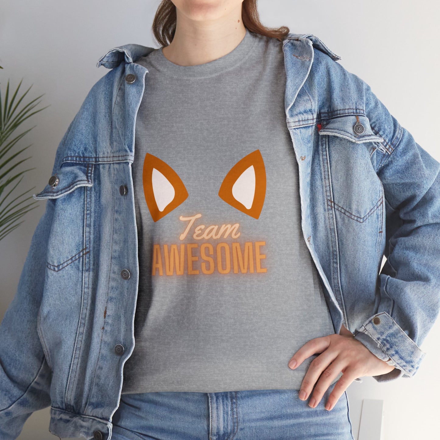 Team Awesome Unisex Heavy Cotton Tee