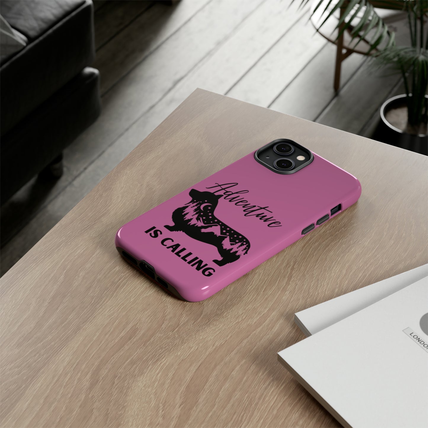 Adventure Calling Phone Case - Pink