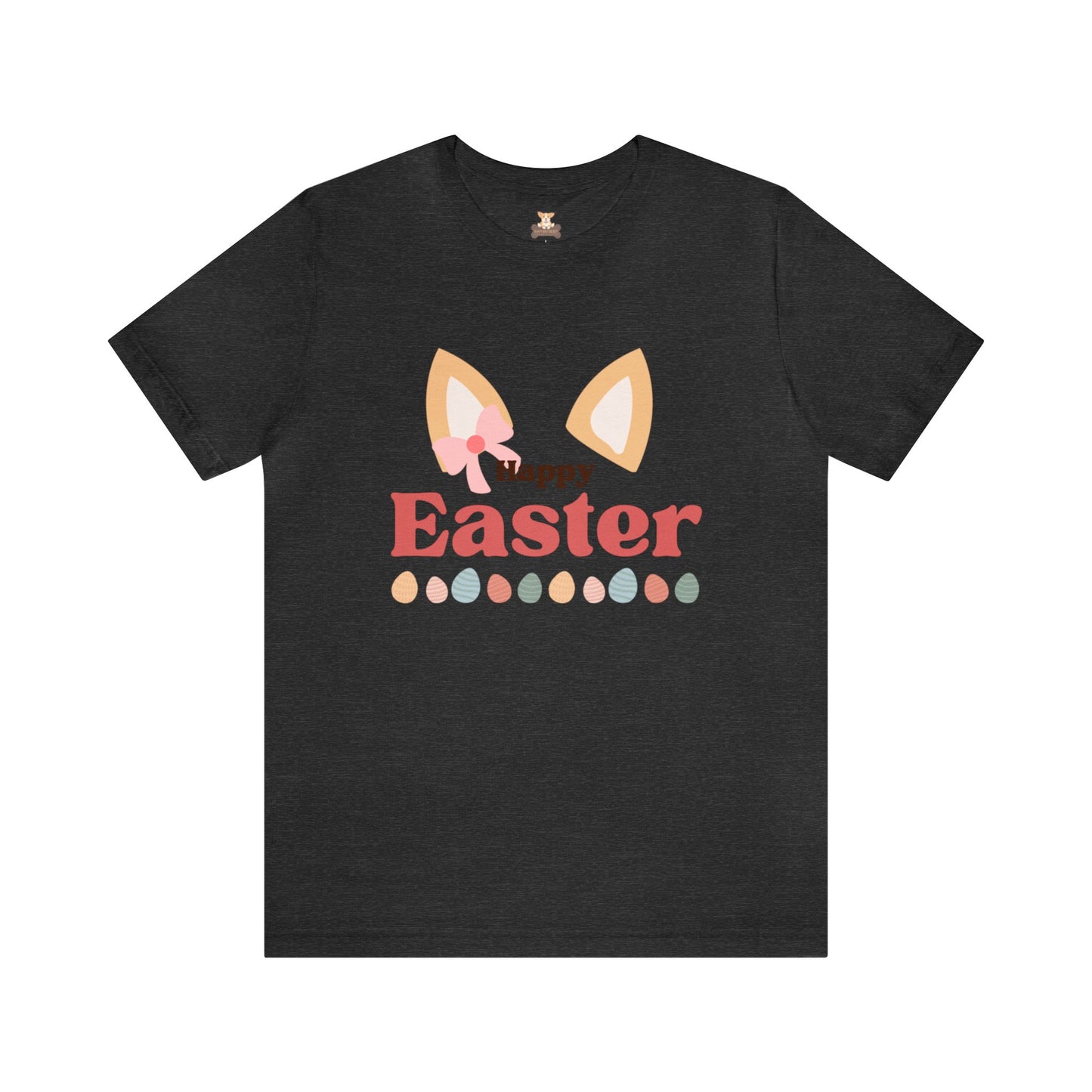 Easter Corgi Unisex Jersey Short Sleeve Tee