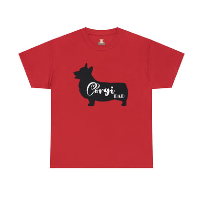 Corgi Dad Heavy Cotton Tee