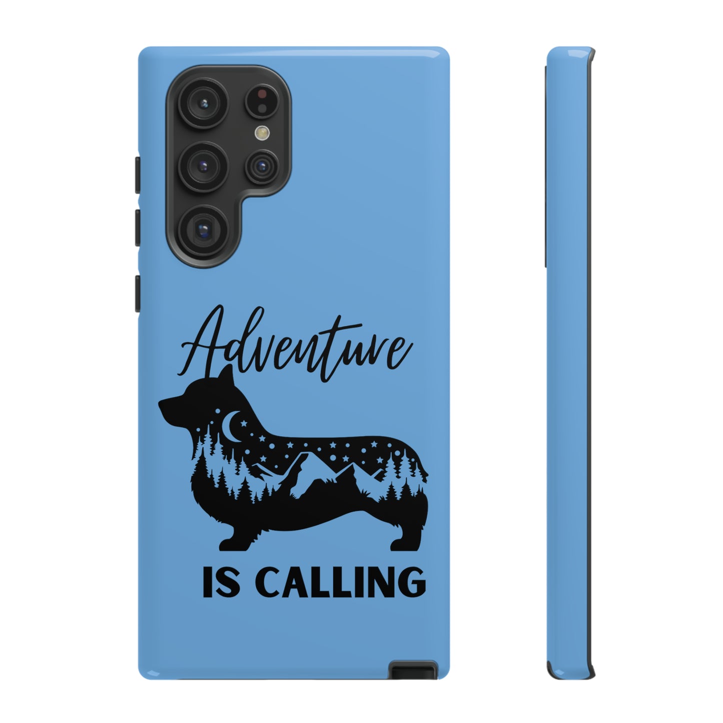 Adventure Calling Phone Case - Light Blue