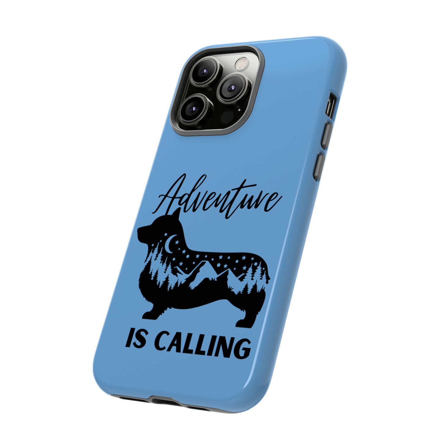 Adventure Calling Phone Case - Light Blue