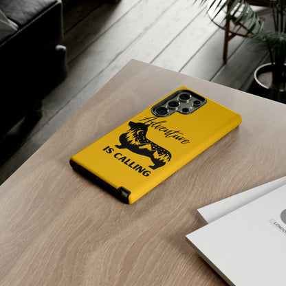 Adventure Calling Phone Case - Yellow