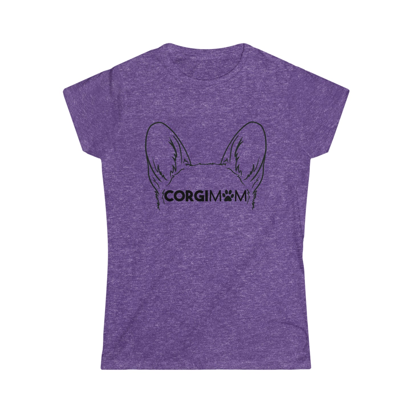 Corgi Mom Women's Softstyle Tee