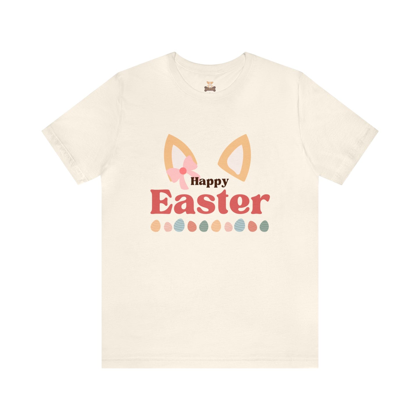 Easter Corgi Unisex Jersey Short Sleeve Tee