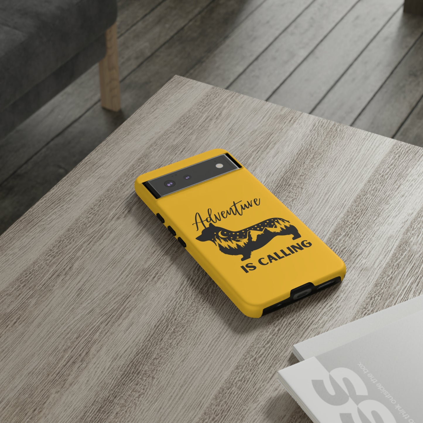 Adventure Calling Phone Case - Yellow