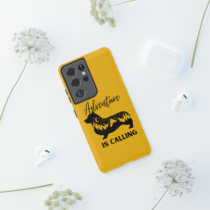 Adventure Calling Phone Case - Yellow