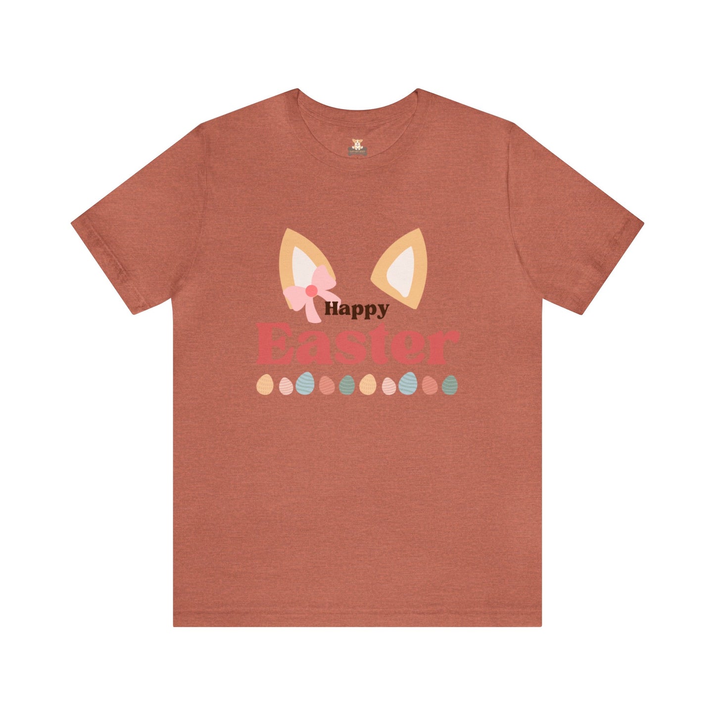 Easter Corgi Unisex Jersey Short Sleeve Tee