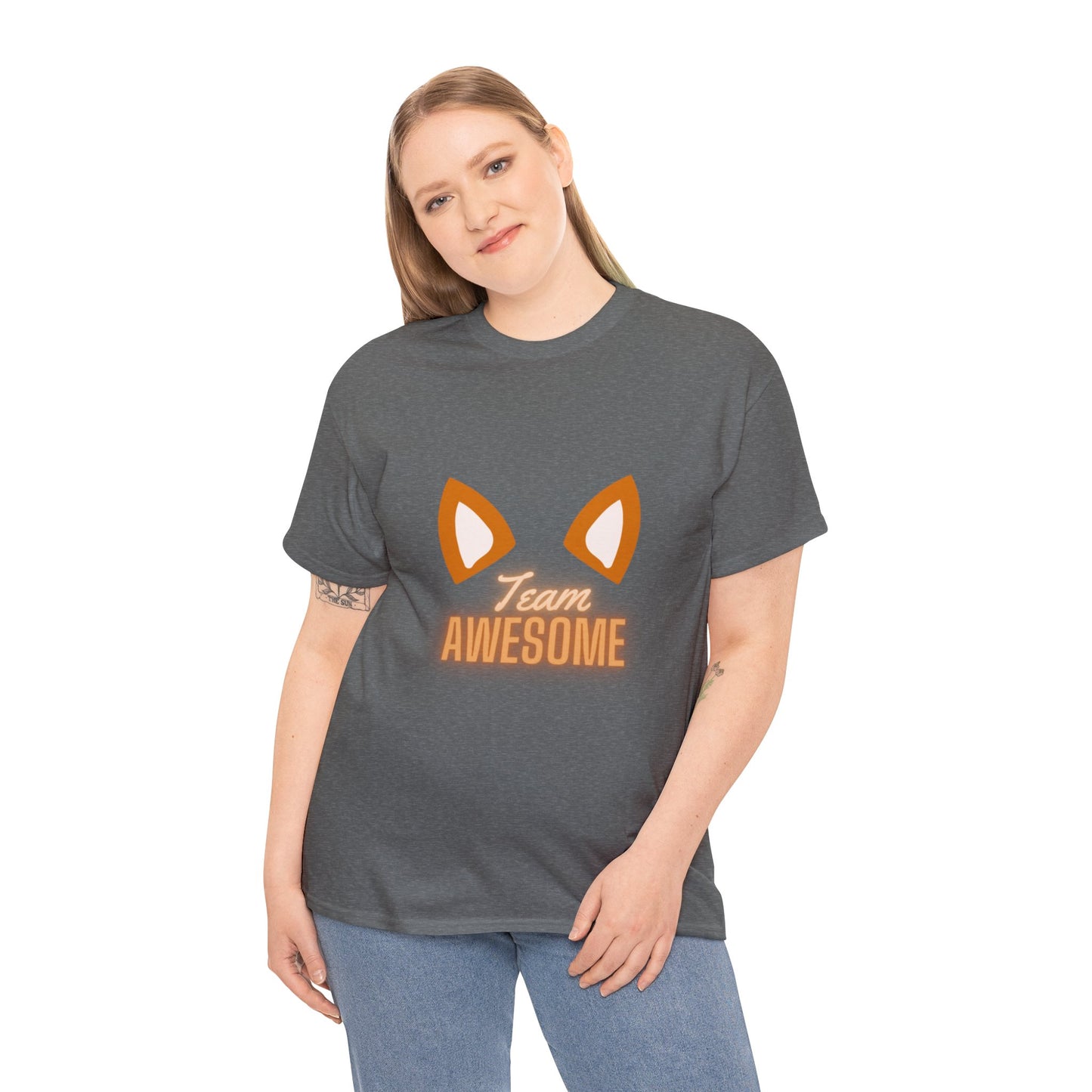 Team Awesome Unisex Heavy Cotton Tee