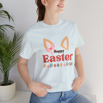 Easter Corgi Unisex Jersey Short Sleeve Tee