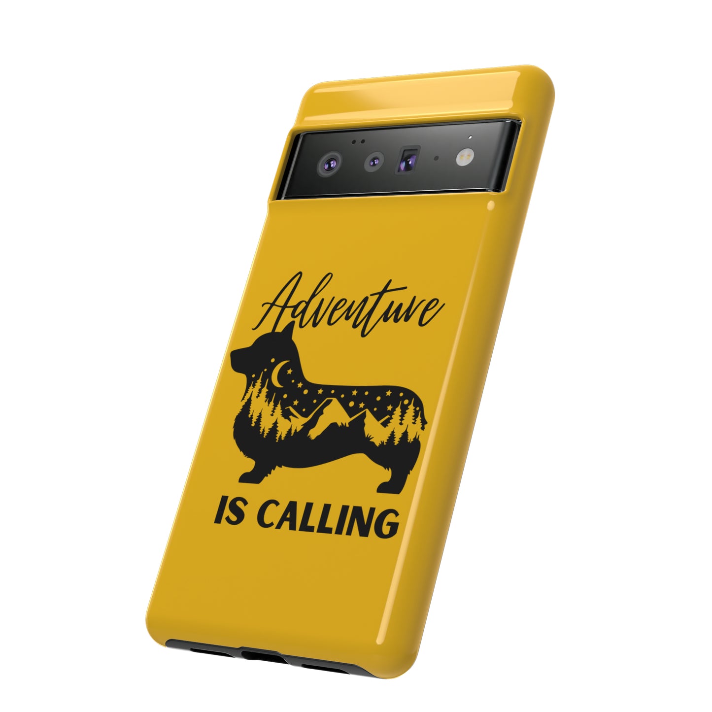 Adventure Calling Phone Case - Yellow