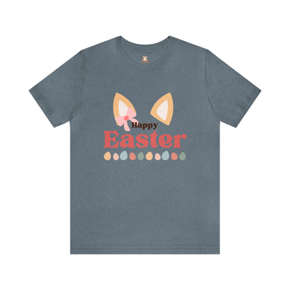 Easter Corgi Unisex Jersey Short Sleeve Tee