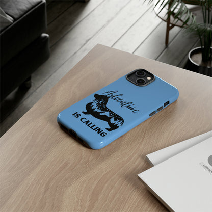 Adventure Calling Phone Case - Light Blue