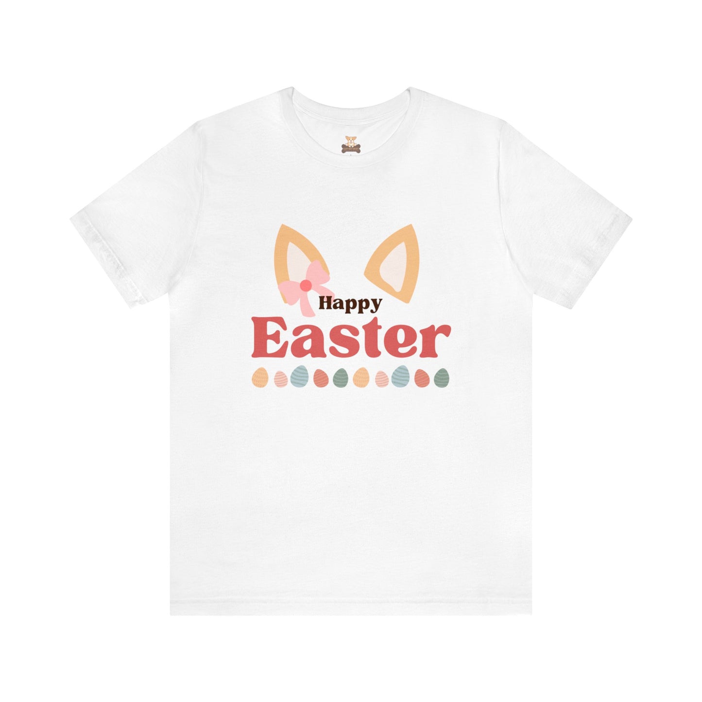 Easter Corgi Unisex Jersey Short Sleeve Tee