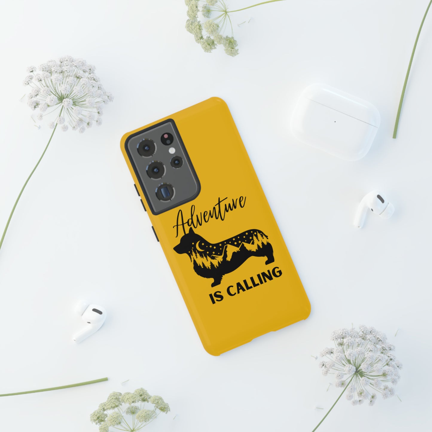 Adventure Calling Phone Case - Yellow