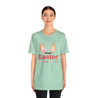 Easter Corgi Unisex Jersey Short Sleeve Tee