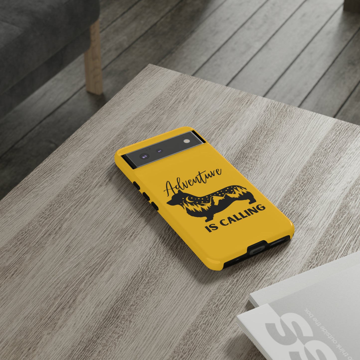 Adventure Calling Phone Case - Yellow