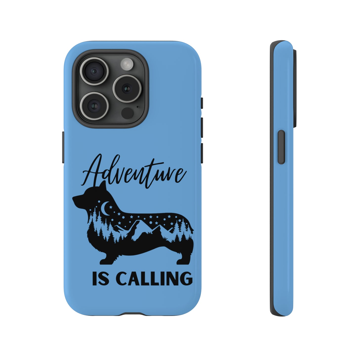 Adventure Calling Phone Case - Light Blue