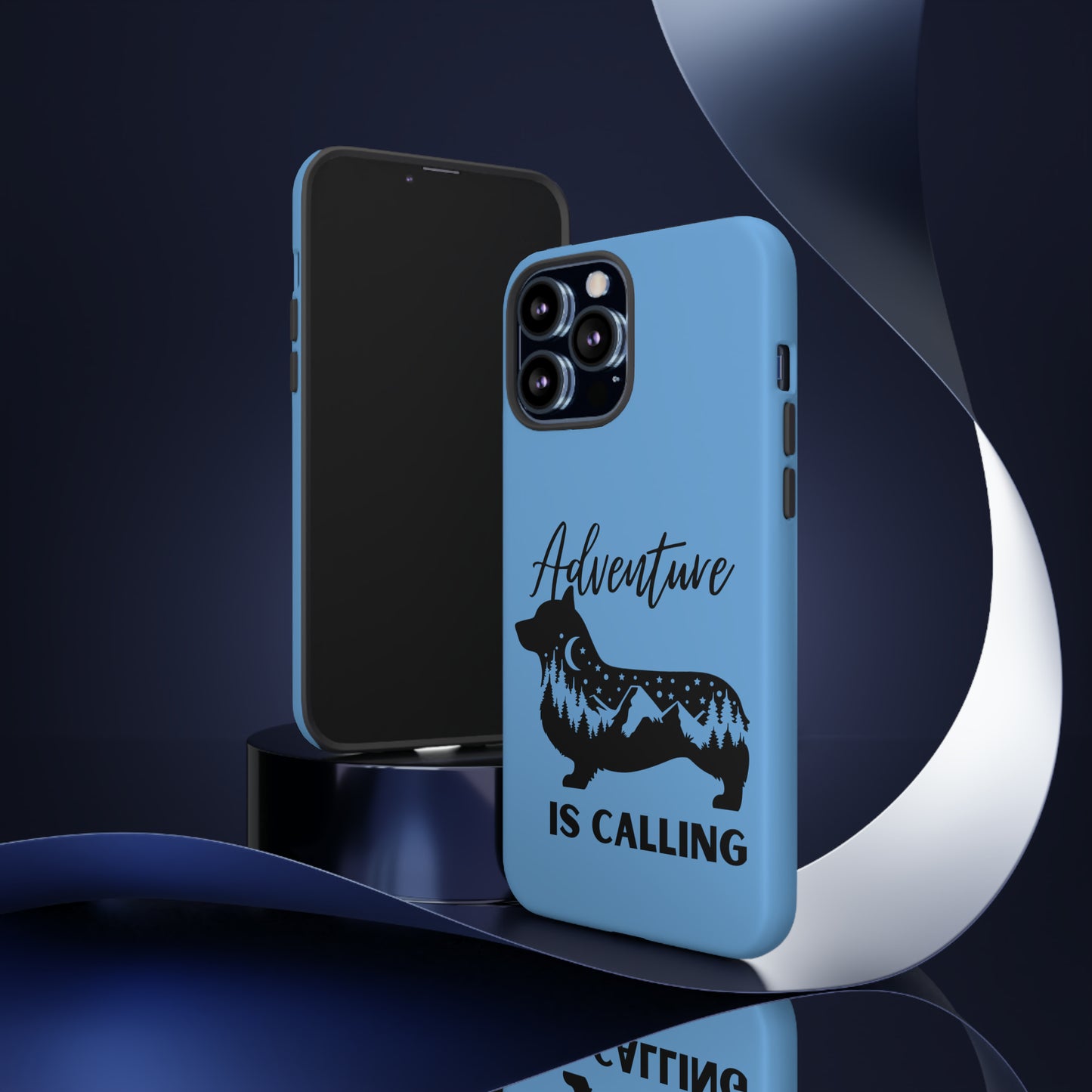 Adventure Calling Phone Case - Light Blue