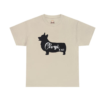 Corgi Dad Heavy Cotton Tee