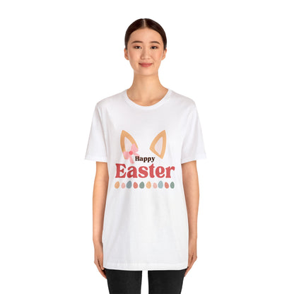 Easter Corgi Unisex Jersey Short Sleeve Tee