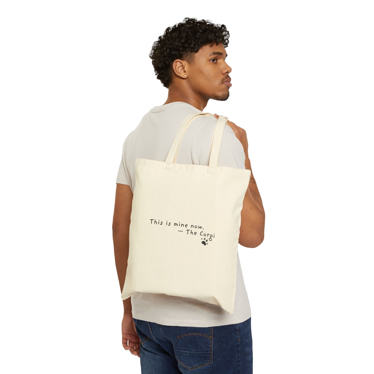 This Is Mine Now Corgi Tote Bag