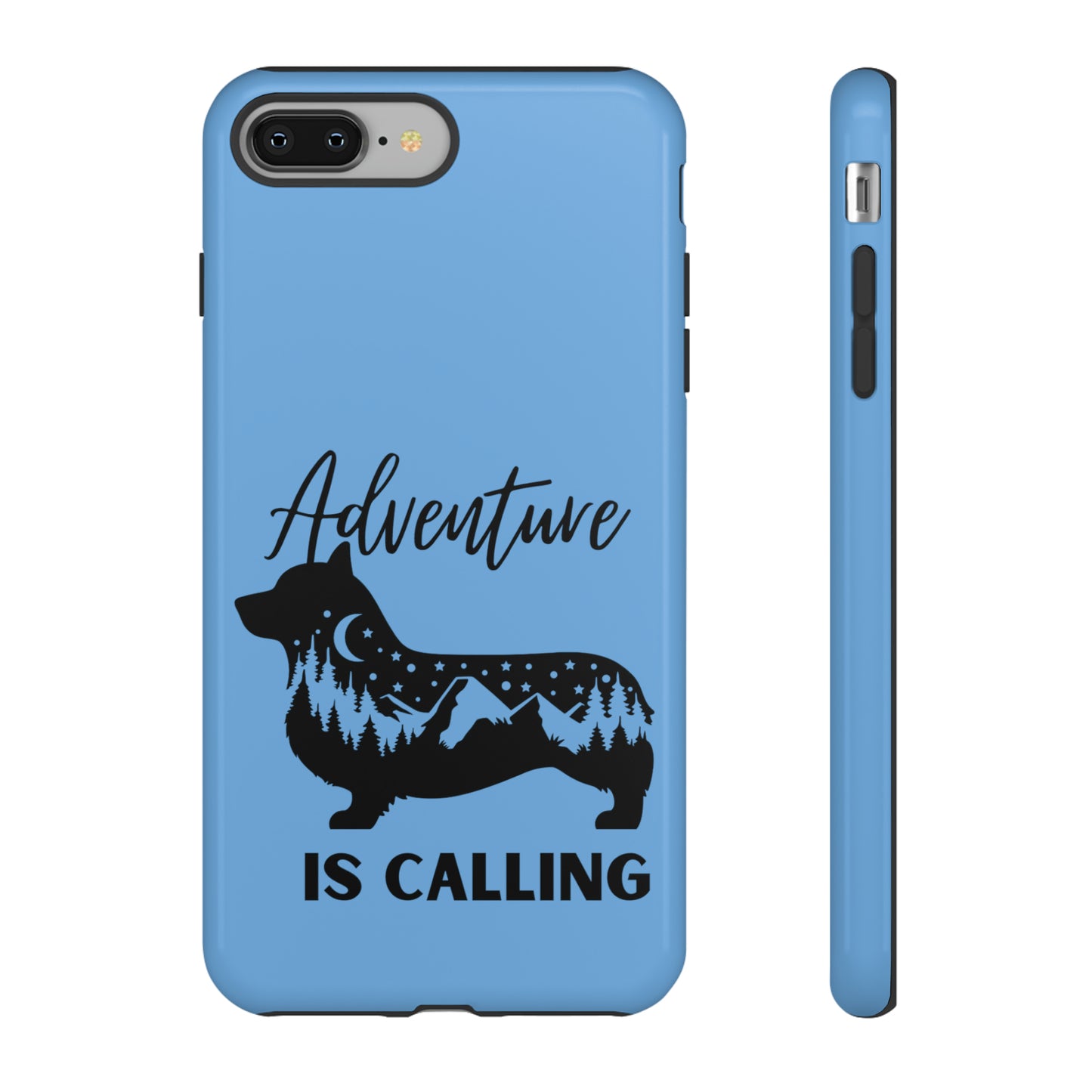 Adventure Calling Phone Case - Light Blue