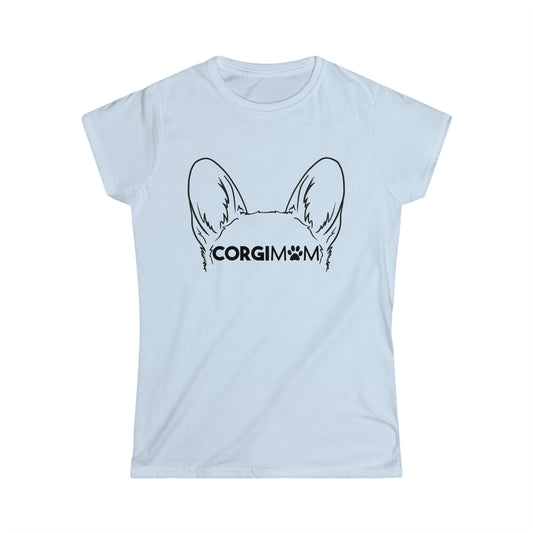 Corgi Mom Women's Softstyle Tee