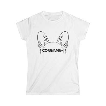 Corgi Mom Women's Softstyle Tee