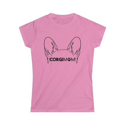 Corgi Mom Women's Softstyle Tee