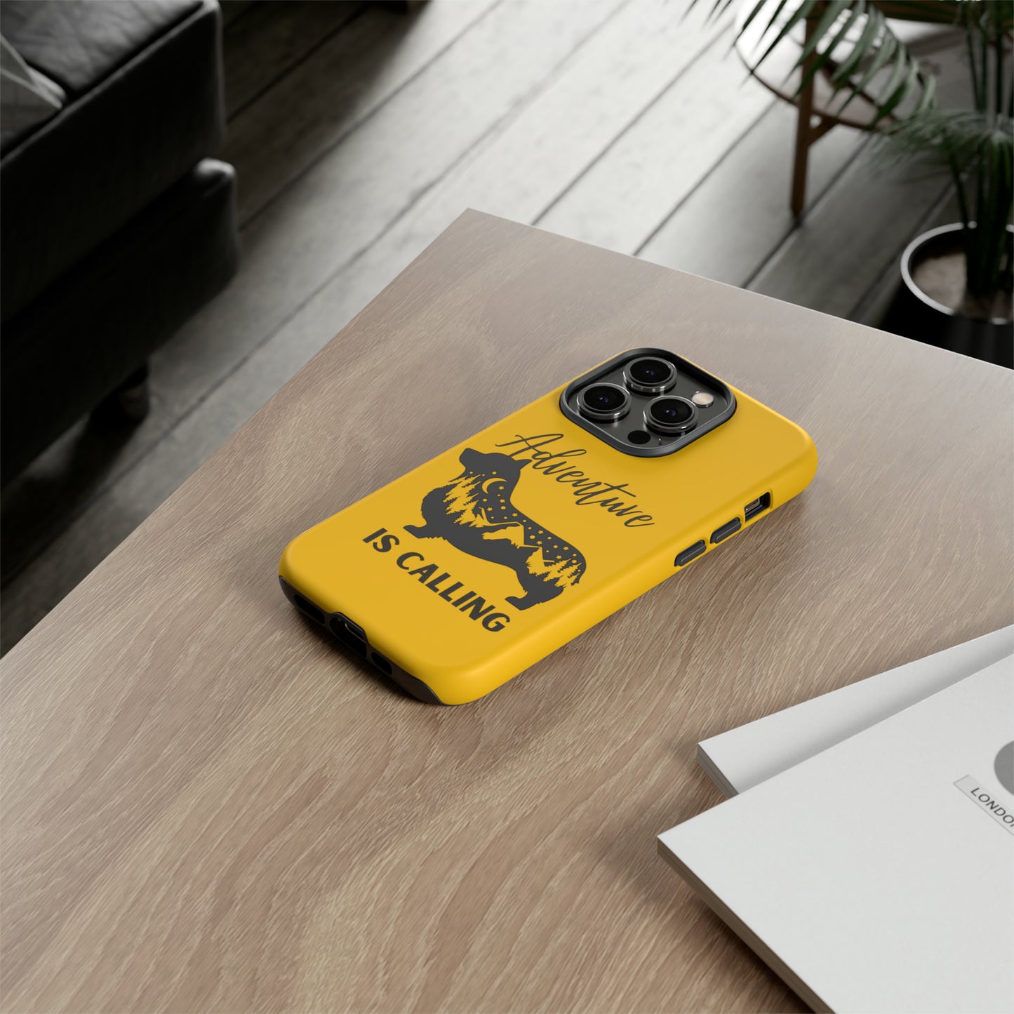 Adventure Calling Phone Case - Yellow