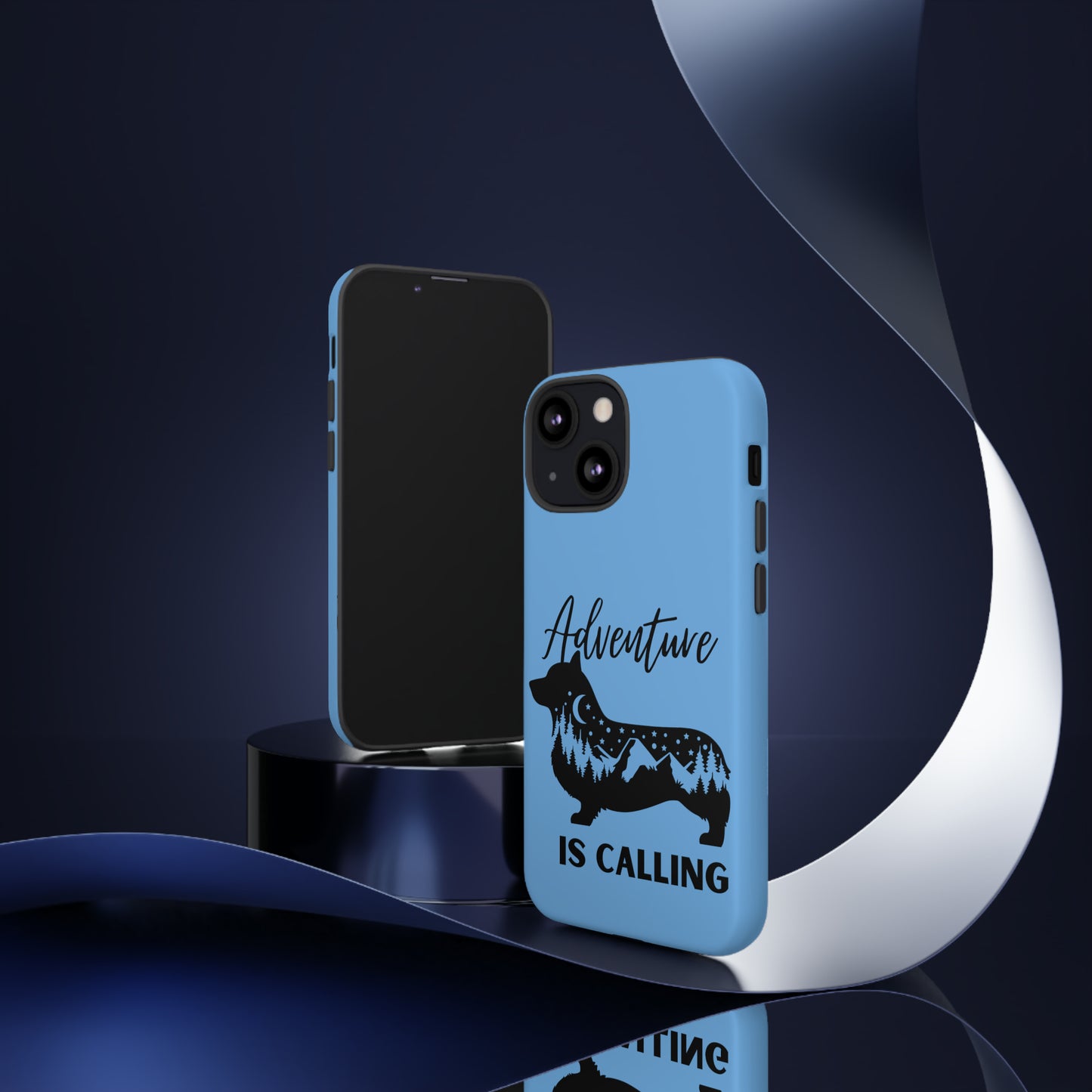 Adventure Calling Phone Case - Light Blue