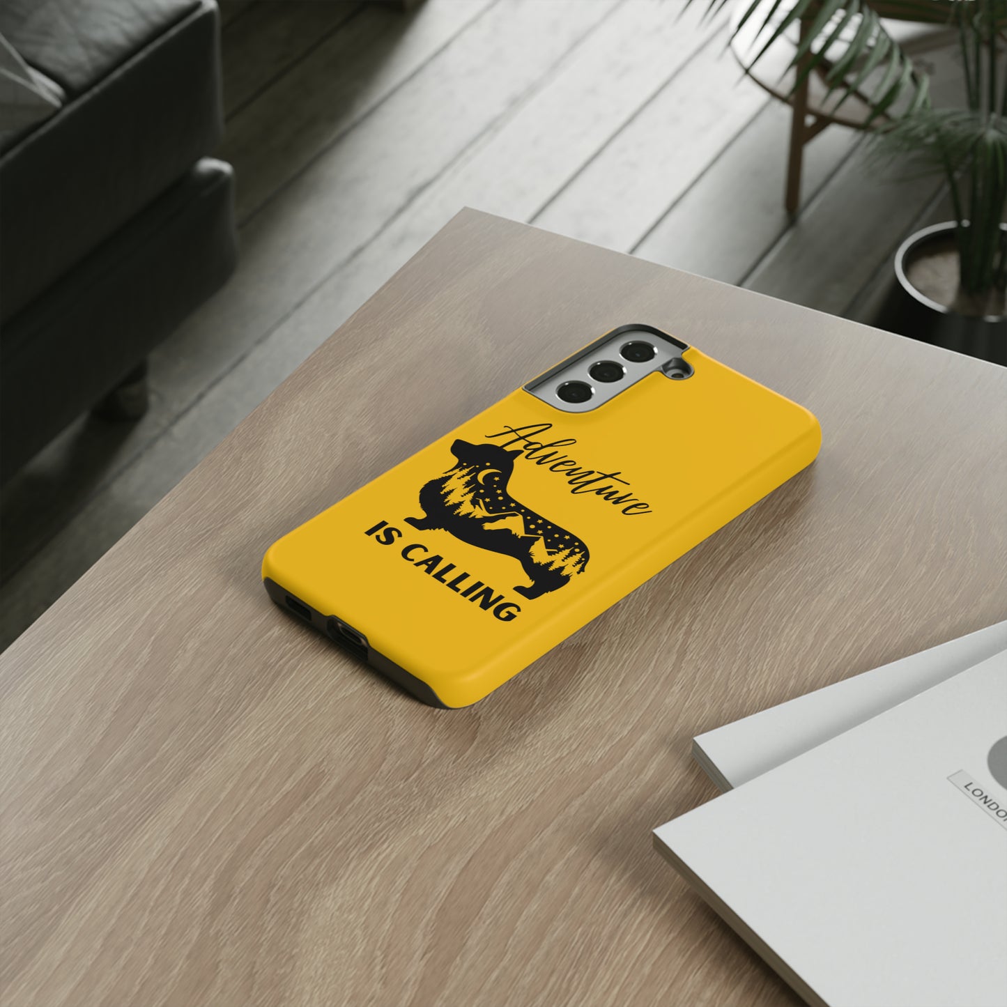 Adventure Calling Phone Case - Yellow