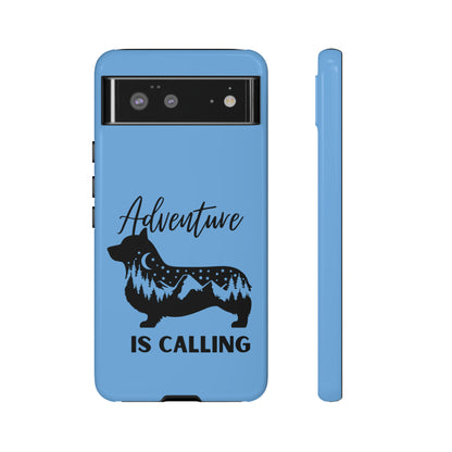 Adventure Calling Phone Case - Light Blue