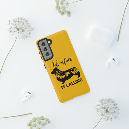 Adventure Calling Phone Case - Yellow