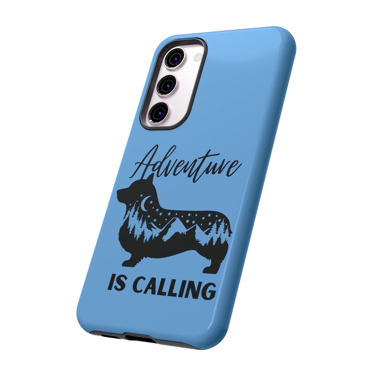 Adventure Calling Phone Case - Light Blue