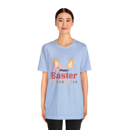 Easter Corgi Unisex Jersey Short Sleeve Tee