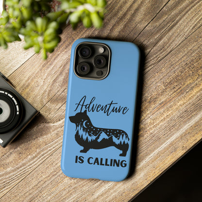 Adventure Calling Phone Case - Light Blue