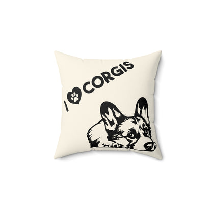 Corgi Love Pillow