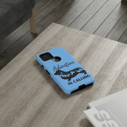 Adventure Calling Phone Case - Light Blue