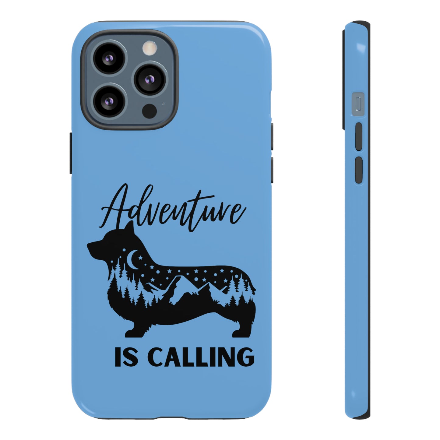 Adventure Calling Phone Case - Light Blue