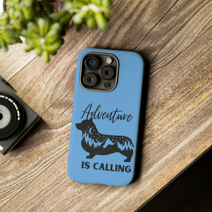 Adventure Calling Phone Case - Light Blue